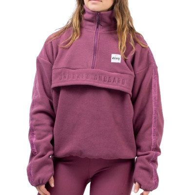 mikina Eivy Ball Fleece pinkgundy