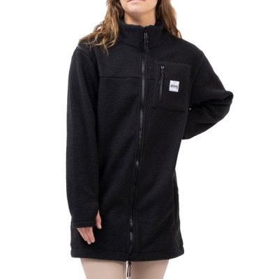 mikina Eivy Versa Sherpa coat black