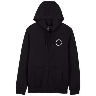 Mikina Fox Next Level Fleece Zip Black