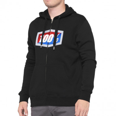 mikina 100% Official black