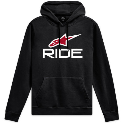 mikina Alpinestars Ride hoodie 4 black/white/red