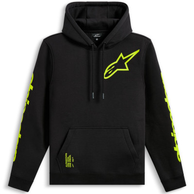 mikina Alpinestars Triple hoodie black