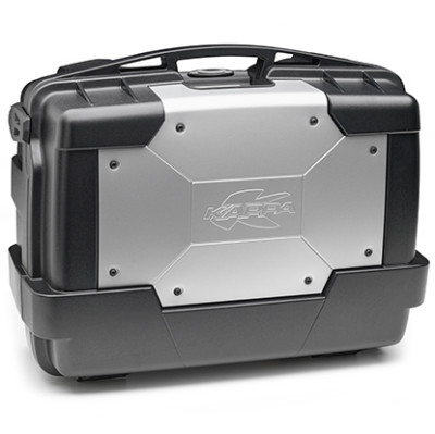 Kappa Monokey TopCase/Boční kufr Garda 33l silver/black kompozit