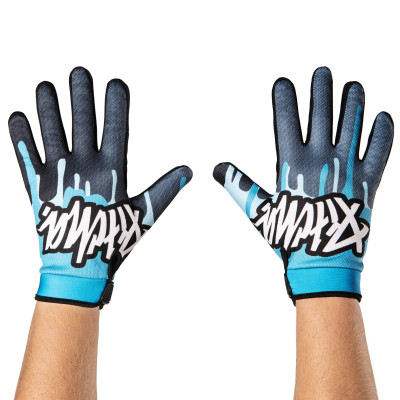 moto rukavice Pitcha DRIPP gloves blue/black