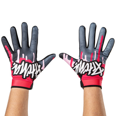 moto rukavice Pitcha DRIPP gloves pink/black