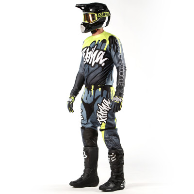 Pitcha DRIPP mx set 2025 grey/fluo yellow
