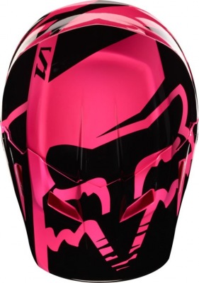 Náhradní kšilt Fox Racing V1 Helmet Visor Pink