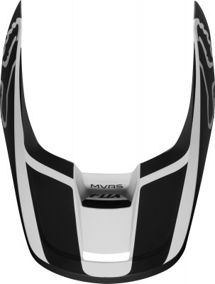 Náhradní kšilt Fox racing V1 black/white