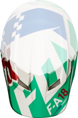Náhradní Kšilt Fox Racing V1 Visor Sayak Green