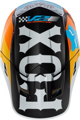 Náhradní kšilt Fox Racing V2 Rohr Helmet Visor White