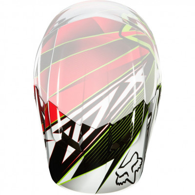 Náhradní kšilt Fox V1 2014 Radeon red