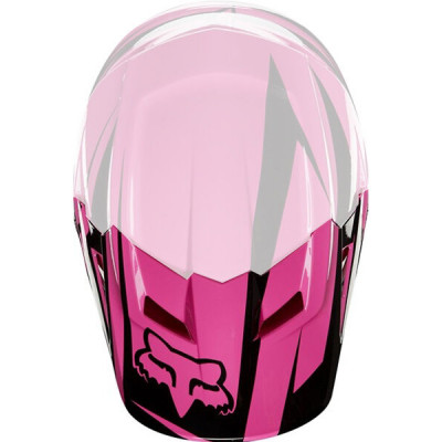 Náhradní kšilt Fox V1 2013 Costa black/pink
