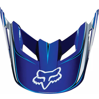 Náhradní kšilt Fox V1 Race blue