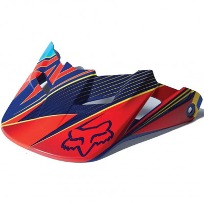 Náhradní kšilt Fox V1 Radeon blue