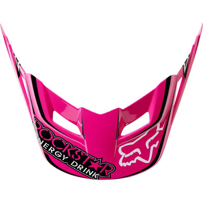 Náhradní Kšilt V1 Rockstar Helmet Visor 2013 Black/Pink