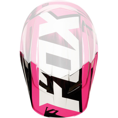 Náhradní kšilt Fox V1 Vandal black/pink