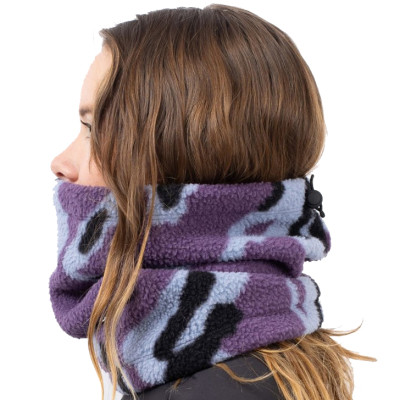 nákrčník Eivy Beanie Sherpa neckwarmer purple stray