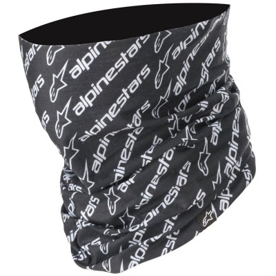 nákrčník Alpinestars Linear Neck Tube black/white