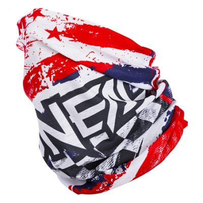 Nákrčník Oneal USA white/blue/red