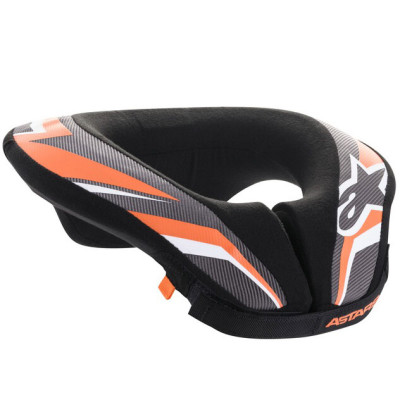 dětský krční chránič Alpinestars Sequence youth 2024 black/orange/white
