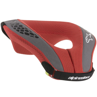 dětský krční chránič Alpinestars Sequence youth 2025 black/red/grey/yellow fluo