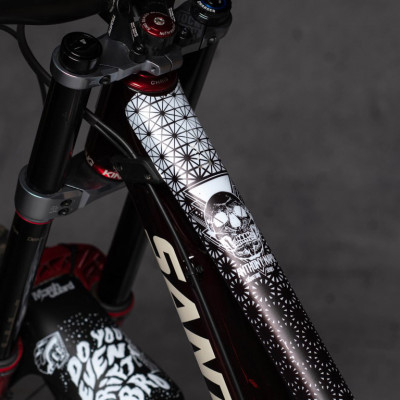 Ochranná fólie DYEDbro Anthony Napo MTB Signature Series White matte