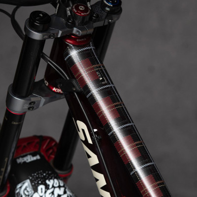 Ochranná fólie DYEDbro Red Tartan matte