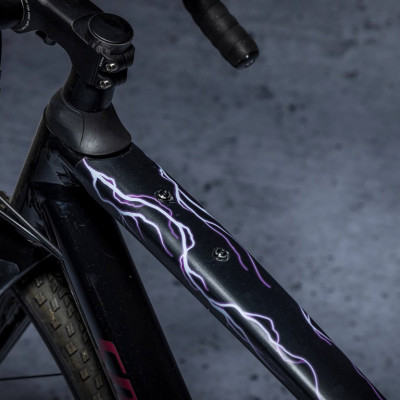 Ochranná fólie DYEDbro Lightning Pink Gravel mat