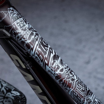 Ochranná fólie DYEDbro Stormstatic, Bikes, Camera, Action White mat