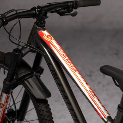 Ochranná fólie na dětské kolo DYEDbro Fire Rescue lesk