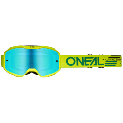 brýle O´Neal B-10 Solid yellow blue radium