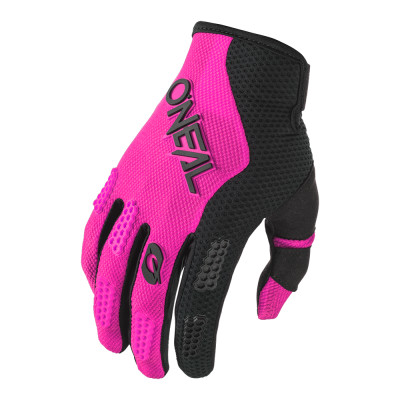 dámské rukavice O´Neal Element Racewear black/pink