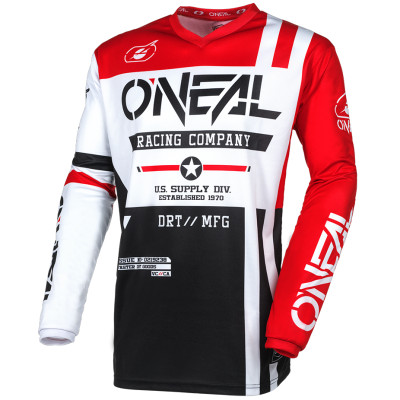 dres O´Neal Element Warhawk black/white/red