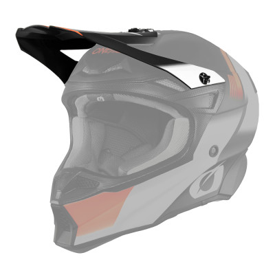 O´Neal kšilt pro přilbu 10SRS BLUR black/orange