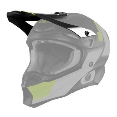 O´Neal kšilt pro přilbu 10SRS BLUR black/yellow