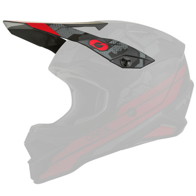 O´Neal kšilt pro přilbu 3SRS CAMO black/red