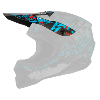 O´Neal kšilt pro přilbu 3SRS RIDE black/blue
