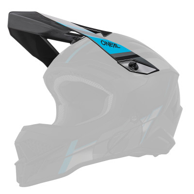 O´Neal kšilt pro přilbu 3SRS VISION black/grey/blue