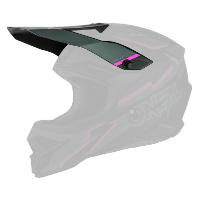 O´Neal kšilt pro přilbu 3SRS VOLTAGE black/pink