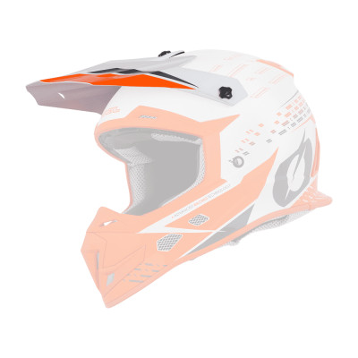 O´Neal kšilt pro přilbu 5SRS TRACE orange/white