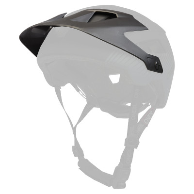 O´Neal kšilt pro přilbu DEFENDER GRILL černá/šedá