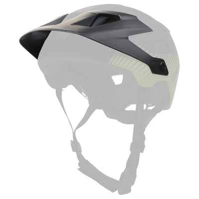 O´Neal kšilt pro přilbu DEFENDER GRILL černá/žlutá