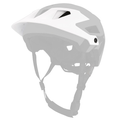 O´Neal kšilt pro přilbu DEFENDER SOLID bílá/šedá