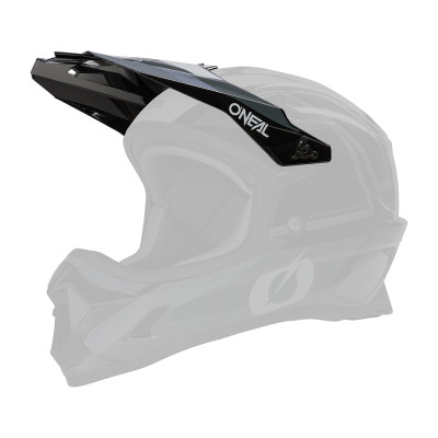 O´Neal kšilt pro přilbu SONUS SPLIT černá/šedá