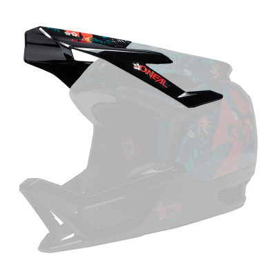 O´Neal kšilt pro přilbu TRANSITION RIO červená