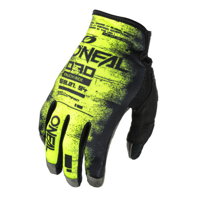 rukavice O´Neal Mayhem Scarz black/yellow