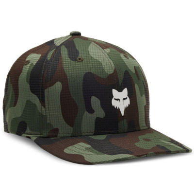 kšiltovka Fox Fox Head Camo Tech Flexfit Green Camo
