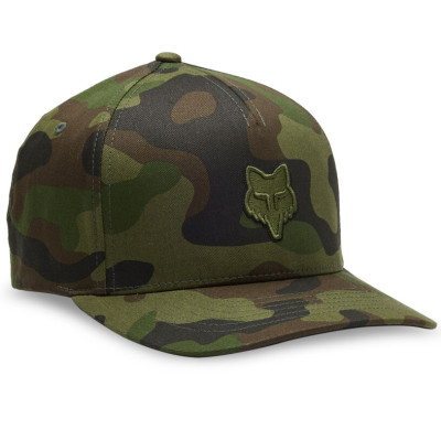 kšiltovka Fox Fox Head Flexfit Hat Green Camo