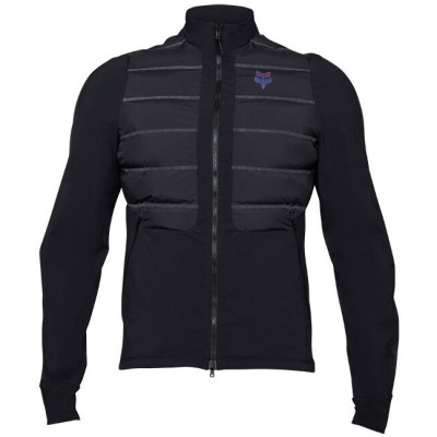 bunda Fox Flexair Fire Hybrid Lunar black