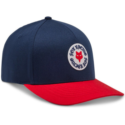 kšiltovka Fox Race Spec Flexfit Hat Midnight Blue